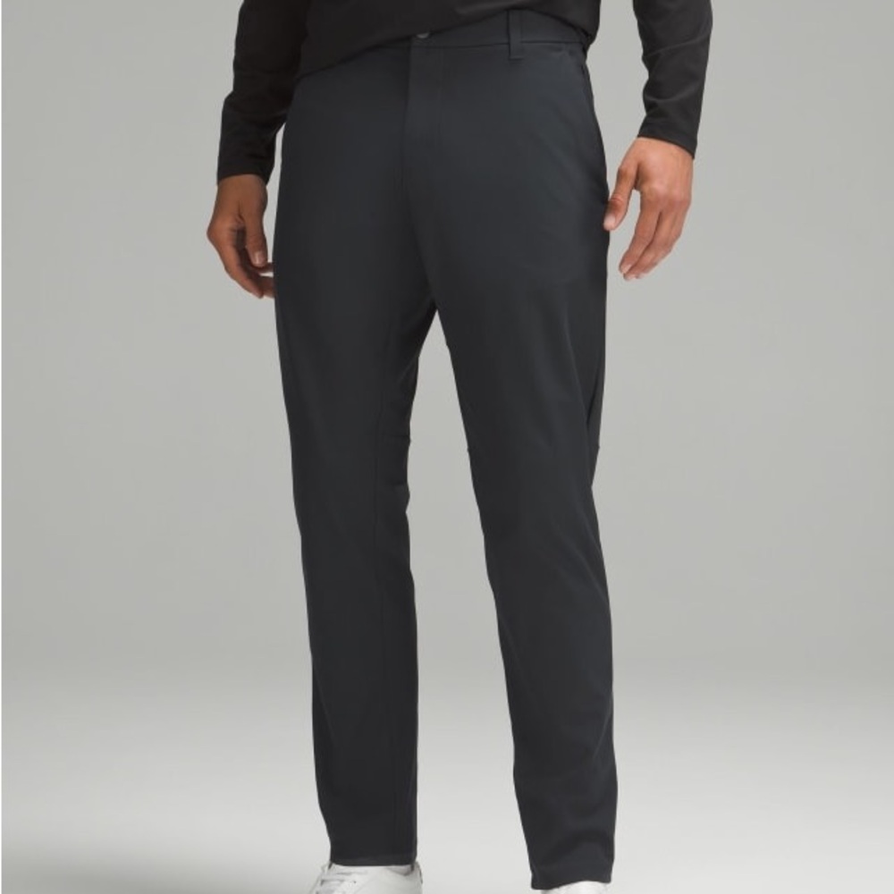 lululemon athletica Men's Black Commission Pants
